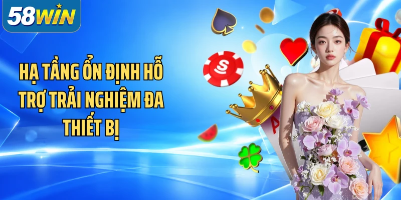 Hạ tầng ổn định hỗ trợ trải nghiệm đa thiết bị
